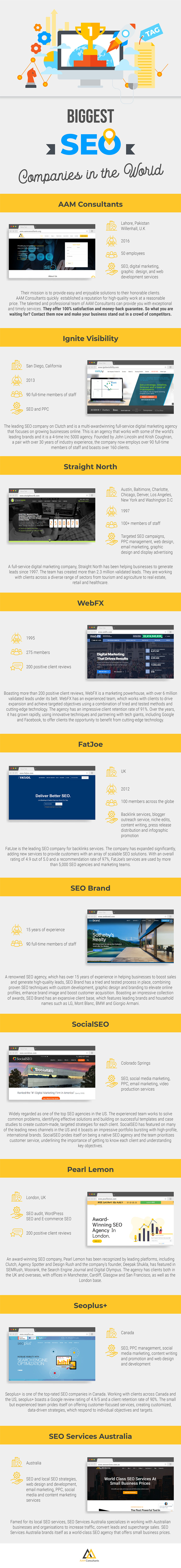 Biggest SEO Companies in the World