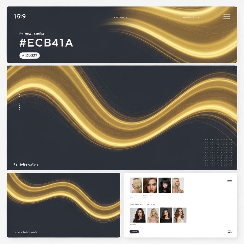 Hair Stylist Web Design