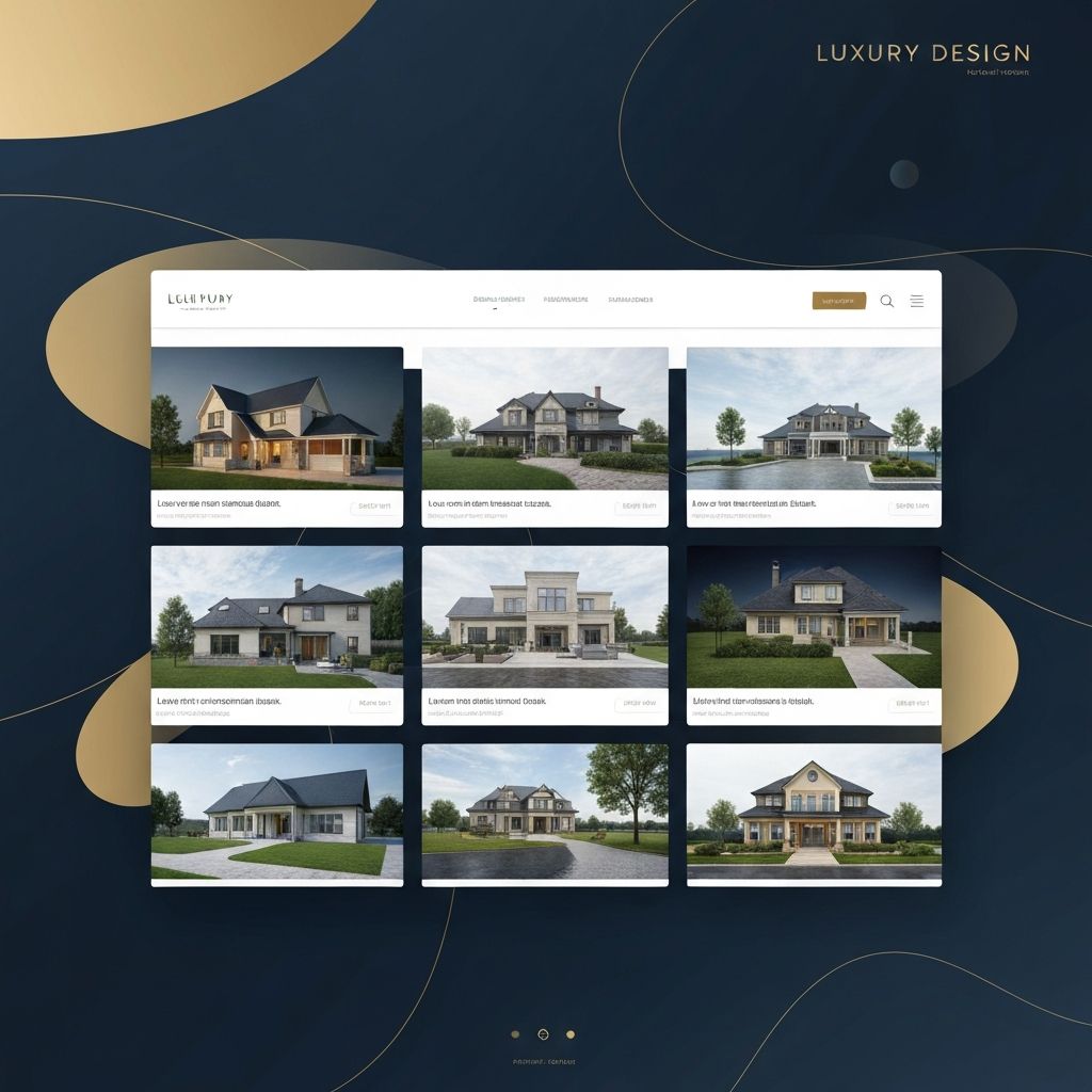 Luxury Real Estate Web Design
