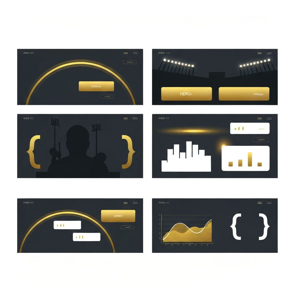 Sports Web Page Design