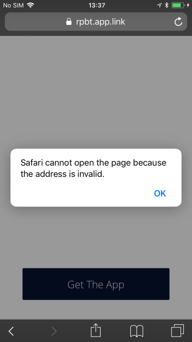 Web design is not mobile friendly