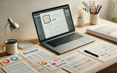 How to Create Realistic Sticker Mockups in Minutes